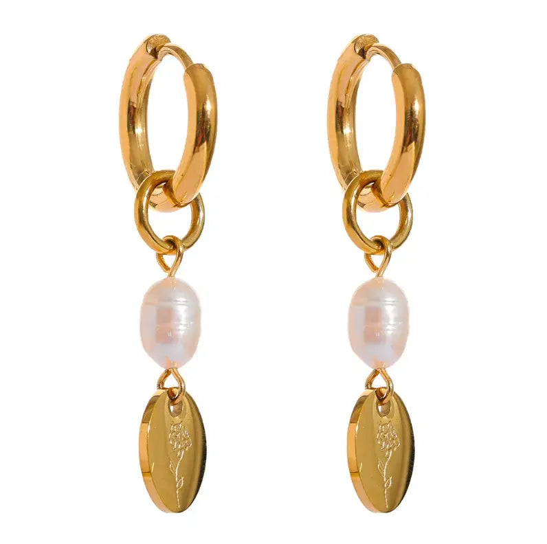 Elegante Ohrringe mit Perlen aus der Pearl Reflection Kollektion für zeitlose Schönheit und modernen Stil.