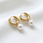 Celestial Pearl Dangles by Glamouroses