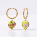 Lumière Bloom Hoops by Glamouroses