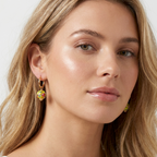 Lumière Bloom Hoops by Glamouroses
