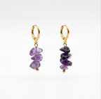 Amethyst Vine Ohrringe | 18K vergoldet by Glamouroses