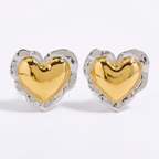Twin-Tone Heart Shine by Glamouroses
