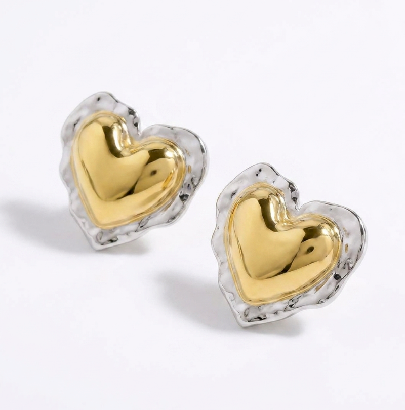 Twin-Tone Heart Shine