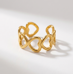 Golden Hearts by Glamouroses