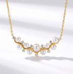 Ocean Gleam Halskette | 18K Vergoldet by Glamouroses