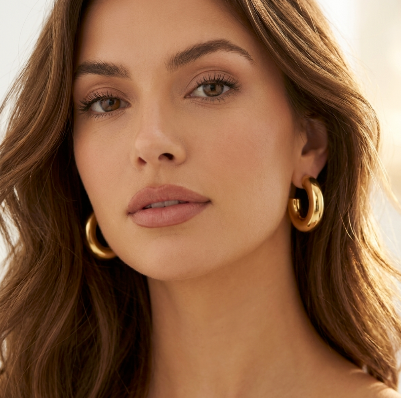 Vogue Ohrringe | 18KGP by Glamouroses