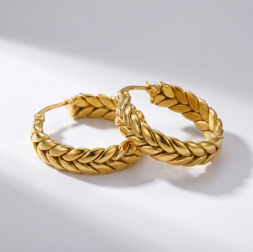 Seraphina Ohrringe | 18KGP by Glamouroses