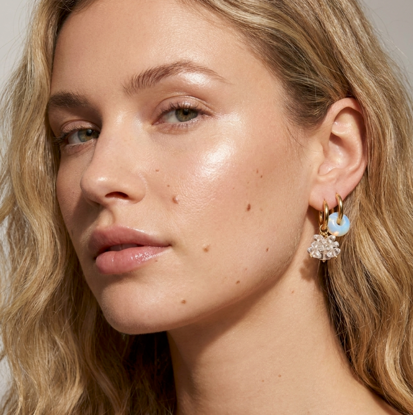 Aurora Stone Ohrringe | 18KGP by Glamouroses