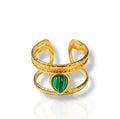 Waterdrop Malachite by Glamouroses